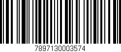 Código de barras (EAN, GTIN, SKU, ISBN): '7897130003574'