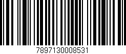 Código de barras (EAN, GTIN, SKU, ISBN): '7897130008531'