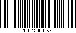 Código de barras (EAN, GTIN, SKU, ISBN): '7897130008579'