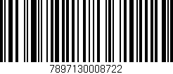 Código de barras (EAN, GTIN, SKU, ISBN): '7897130008722'