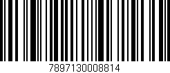 Código de barras (EAN, GTIN, SKU, ISBN): '7897130008814'