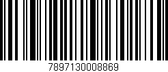 Código de barras (EAN, GTIN, SKU, ISBN): '7897130008869'