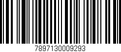 Código de barras (EAN, GTIN, SKU, ISBN): '7897130009293'