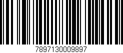 Código de barras (EAN, GTIN, SKU, ISBN): '7897130009897'