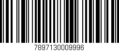 Código de barras (EAN, GTIN, SKU, ISBN): '7897130009996'