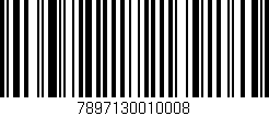 Código de barras (EAN, GTIN, SKU, ISBN): '7897130010008'