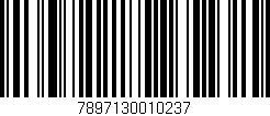Código de barras (EAN, GTIN, SKU, ISBN): '7897130010237'