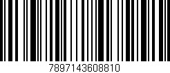 Código de barras (EAN, GTIN, SKU, ISBN): '7897143608810'