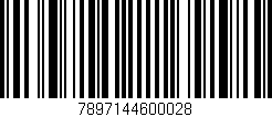 Código de barras (EAN, GTIN, SKU, ISBN): '7897144600028'