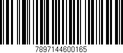 Código de barras (EAN, GTIN, SKU, ISBN): '7897144600165'
