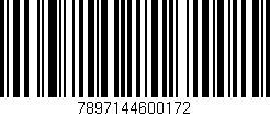 Código de barras (EAN, GTIN, SKU, ISBN): '7897144600172'