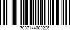 Código de barras (EAN, GTIN, SKU, ISBN): '7897144600226'