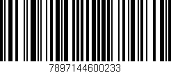 Código de barras (EAN, GTIN, SKU, ISBN): '7897144600233'