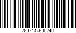Código de barras (EAN, GTIN, SKU, ISBN): '7897144600240'
