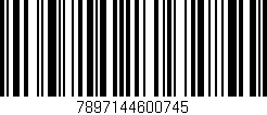 Código de barras (EAN, GTIN, SKU, ISBN): '7897144600745'