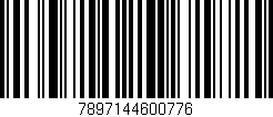 Código de barras (EAN, GTIN, SKU, ISBN): '7897144600776'