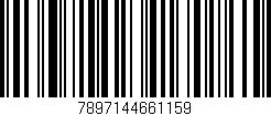 Código de barras (EAN, GTIN, SKU, ISBN): '7897144661159'