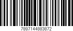 Código de barras (EAN, GTIN, SKU, ISBN): '7897144883872'