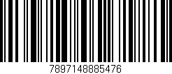 Código de barras (EAN, GTIN, SKU, ISBN): '7897148885476'
