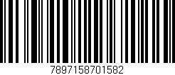 Código de barras (EAN, GTIN, SKU, ISBN): '7897158701582'