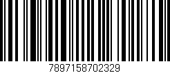 Código de barras (EAN, GTIN, SKU, ISBN): '7897158702329'