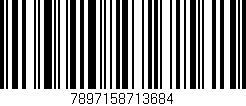 Código de barras (EAN, GTIN, SKU, ISBN): '7897158713684'