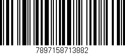 Código de barras (EAN, GTIN, SKU, ISBN): '7897158713882'