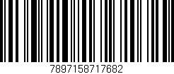 Código de barras (EAN, GTIN, SKU, ISBN): '7897158717682'