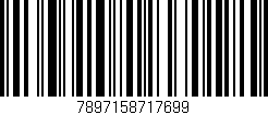Código de barras (EAN, GTIN, SKU, ISBN): '7897158717699'