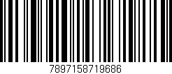 Código de barras (EAN, GTIN, SKU, ISBN): '7897158719686'