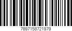 Código de barras (EAN, GTIN, SKU, ISBN): '7897158721979'