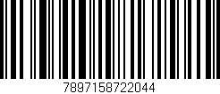 Código de barras (EAN, GTIN, SKU, ISBN): '7897158722044'