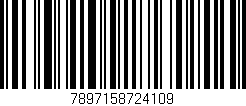 Código de barras (EAN, GTIN, SKU, ISBN): '7897158724109'