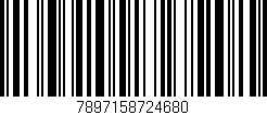 Código de barras (EAN, GTIN, SKU, ISBN): '7897158724680'