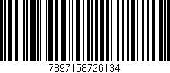 Código de barras (EAN, GTIN, SKU, ISBN): '7897158726134'