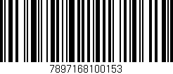 Código de barras (EAN, GTIN, SKU, ISBN): '7897168100153'
