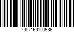 Código de barras (EAN, GTIN, SKU, ISBN): '7897168100566'
