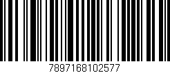 Código de barras (EAN, GTIN, SKU, ISBN): '7897168102577'
