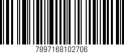 Código de barras (EAN, GTIN, SKU, ISBN): '7897168102706'