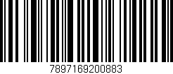 Código de barras (EAN, GTIN, SKU, ISBN): '7897169200883'