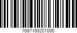 Código de barras (EAN, GTIN, SKU, ISBN): '7897169201095'