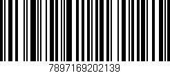Código de barras (EAN, GTIN, SKU, ISBN): '7897169202139'