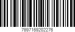 Código de barras (EAN, GTIN, SKU, ISBN): '7897169202276'