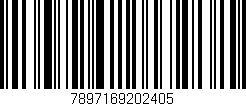 Código de barras (EAN, GTIN, SKU, ISBN): '7897169202405'