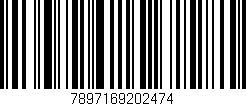 Código de barras (EAN, GTIN, SKU, ISBN): '7897169202474'