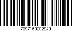 Código de barras (EAN, GTIN, SKU, ISBN): '7897169202948'