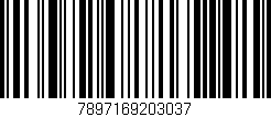 Código de barras (EAN, GTIN, SKU, ISBN): '7897169203037'