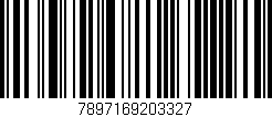 Código de barras (EAN, GTIN, SKU, ISBN): '7897169203327'
