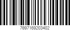 Código de barras (EAN, GTIN, SKU, ISBN): '7897169203402'