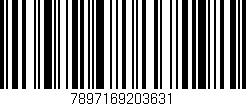 Código de barras (EAN, GTIN, SKU, ISBN): '7897169203631'